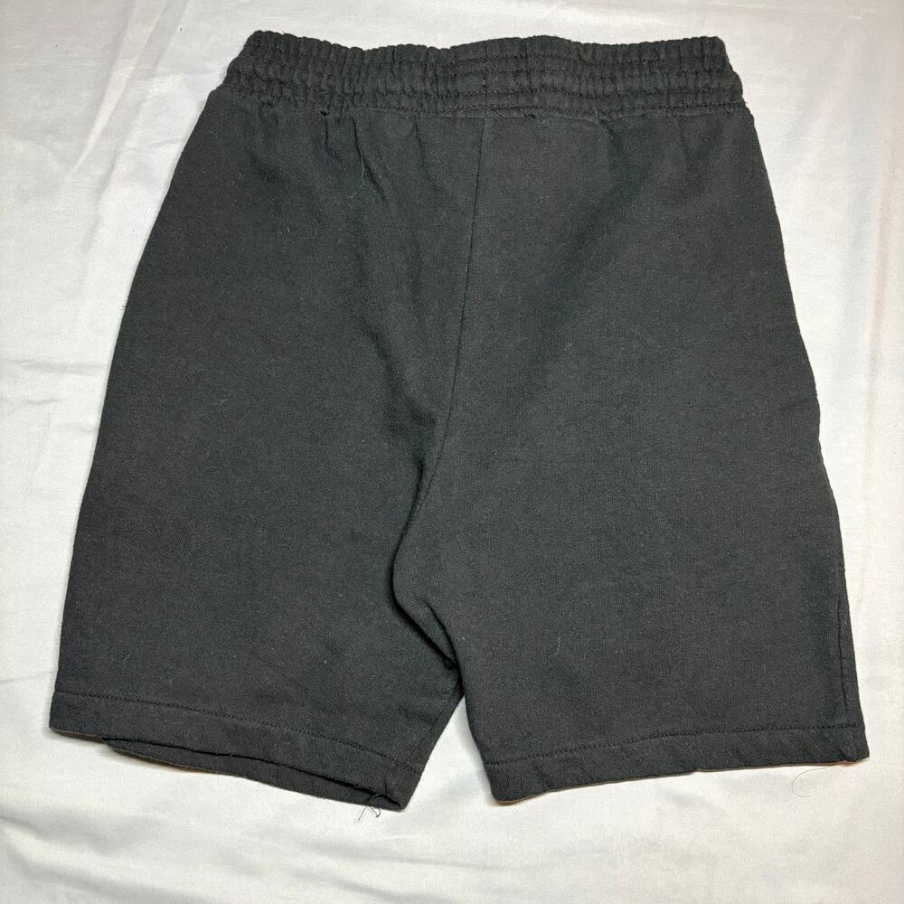 Timberland mens black stack logo sweat shorts - Picture 2 of 6